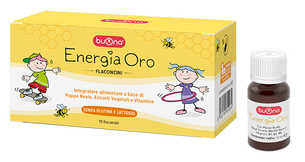 BUONA ENERGIA ORO 10 FLACONCINI DA 10 ML - Farmacianumberone.it