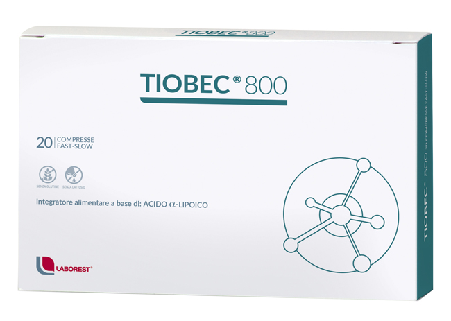 TIOBEC 800 20 COMPRESSE FAST-SLOW 36 G - Farmacianumberone.it