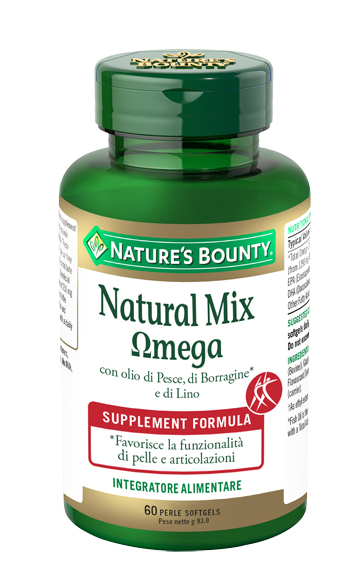 NATURAL MIX OMEGA 60 PERLE - Farmacianumberone.it