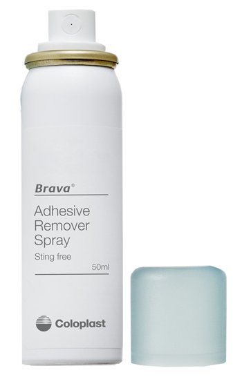 BRAVA SPRAY REMOVER PER DISTACCO DOLCE ADESIVI E DISPOSITIVI PER STOMIA 50 ML - Farmacianumberone.it