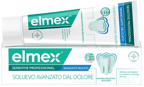 ELMEX SENSITIVE PROFESSIONAL WHITENING DENTIFRICIO 75 ML - Farmacianumberone.it