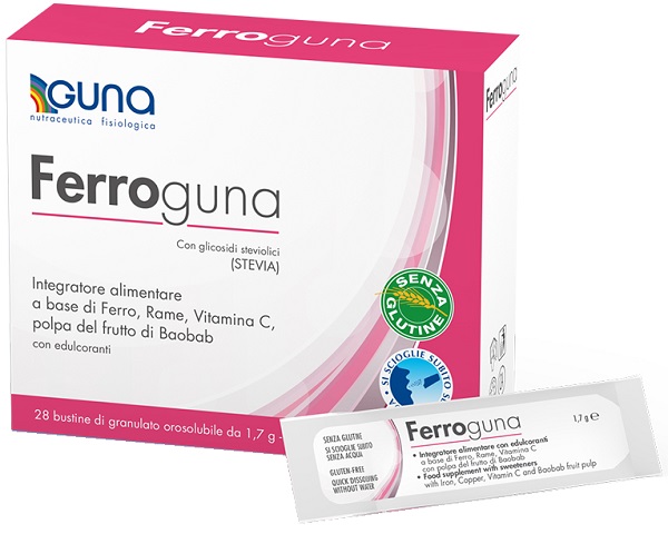 FERROGUNA 28 BUSTINE - Farmacianumberone.it