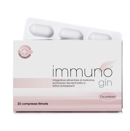 IMMUNO GIN 20 COMPRESSE - Farmacianumberone.it