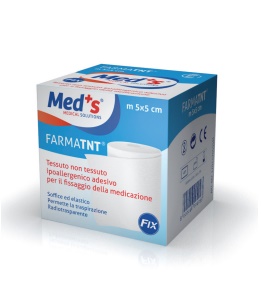 CEROTTO MEDS FARMATNT TESSUTO NON TESSUTO FIX IPOALLERGENICO ADESIVO 250X5CM - Farmacianumberone.it