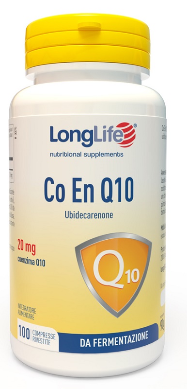 LONGLIFE CO EN Q10 20MG 100 COMPRESSE - Farmacianumberone.it