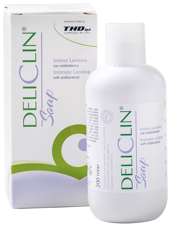 DELICLIN SOAP DETERGENTE INTIMO LENITIVO CON ANTIBATTERICO 200 ML - Farmacianumberone.it