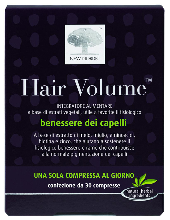 HAIR VOLUME INTEGRATORE ALIMENTARE BLISTER 30 COMPRESSE - Farmacianumberone.it