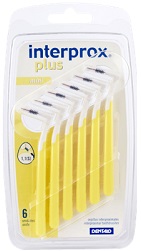 INTERPROX PLUS MINI GIALLO 6 PEZZI - Farmacianumberone.it