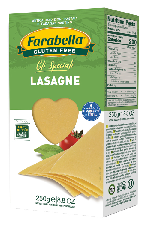 FARABELLA LASAGNE 250 G - Farmacianumberone.it