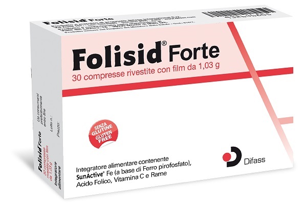 FOLISID FORTE 30 COMPRESSE 3,9 G - Farmacianumberone.it