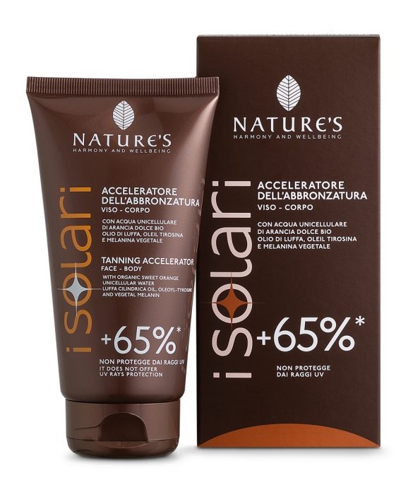 NATURE'S I SOLARI ACCELERATORE DELL'ABBRONZATURA +65% 150 ML - Farmacianumberone.it