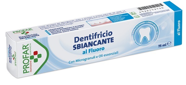 DENTIFRICIO SBIANCANTE 75 ML PROFAR - Farmacianumberone.it