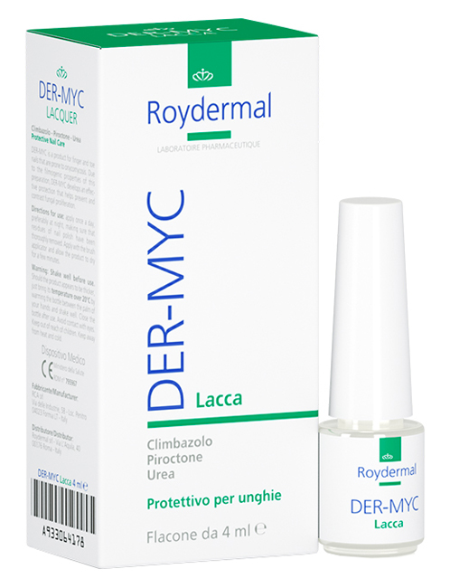 LACCA PROTETTIVA PER UNGHIE DER-MYC FLACONE 4 ML - Farmacianumberone.it