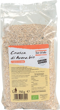CRUSCA DI AVENA BIO 750 G - Farmacianumberone.it