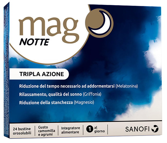 MAG NOTTE 24 BUSTINE OROSOLUBILI - Farmacianumberone.it