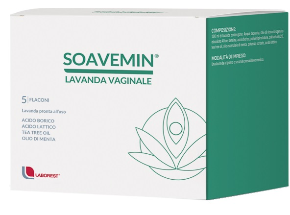 SOAVEMIN LAVANDA VAGINALE 5 FLACONI 100 ML - Farmacianumberone.it