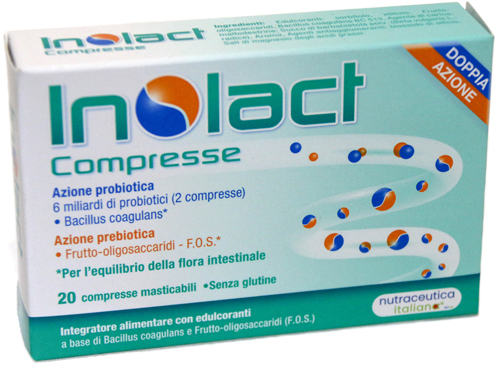 INOLACT 20 COMPRESSE MASTICABILI - Farmacianumberone.it