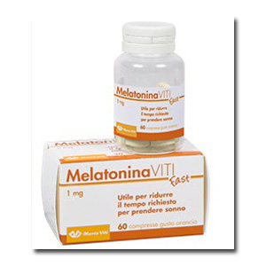MELATONINA VITI FAST 1MG 60 COMPRESSE GUSTO ARANCIA - Farmacianumberone.it
