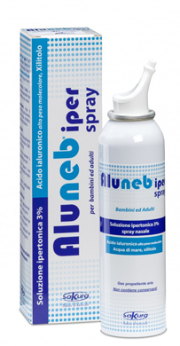 ALUNEB SOLUZIONE IPERTONICA 3% SPRAY NASALE 125 ML - Farmacianumberone.it