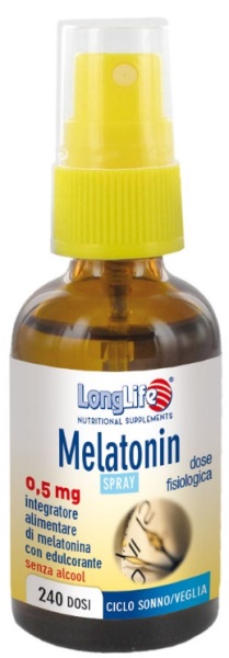 LONGLIFE MELATONIN SPRAY 0,5MG 30 ML - Farmacianumberone.it