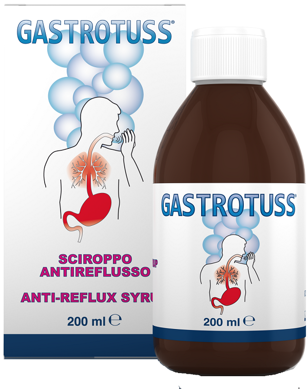 SCIROPPO ANTIREFLUSSO GASTROTUSS 200 ML - Farmacianumberone.it