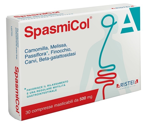 SPASMICOL 30 COMPRESSE MASTICABILI 500 MG - Farmacianumberone.it