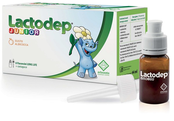 LACTODEP JUNIOR 8 FLACONCINI X 5,5 ML - Farmacianumberone.it
