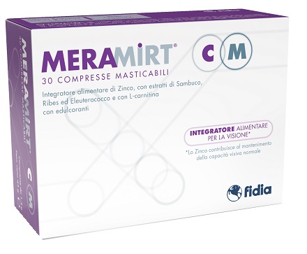 MERAMIRT CM 30 COMPRESSE MASTICABILI - Farmacianumberone.it