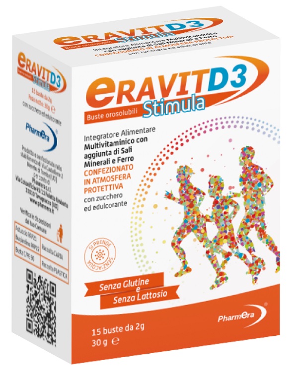 ERAVIT D3 STIMULA 15 BUSTINE STICK PACK 2 G - Farmacianumberone.it