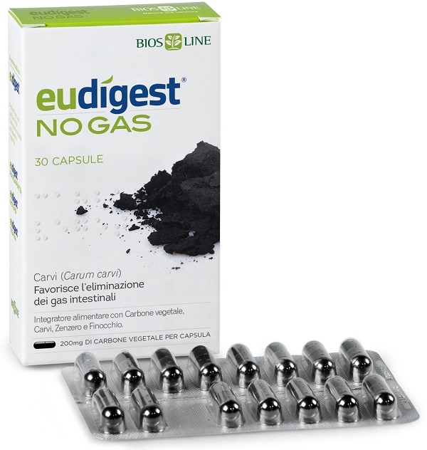 EUDIGEST NO GAS 30 CAPSULE VEGETALI - Farmacianumberone.it