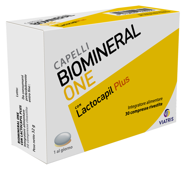 BIOMINERAL ONE LACTOCAPIL PLUS 30 COMPRESSE - Farmacianumberone.it