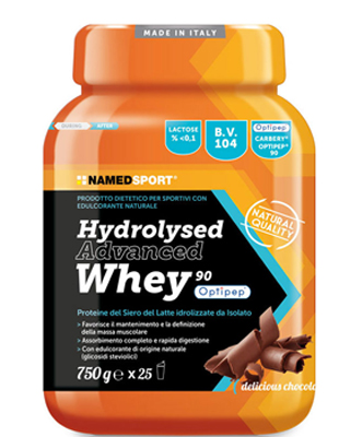 HYDROLYSED ADVANCED WHEY DELICIOUS CHOCOLATE BARATTOLO POLVERE ORALE 750 G - Farmacianumberone.it