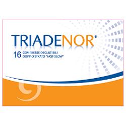 TRIADENOR 16 COMPRESSE 20 G - Farmacianumberone.it