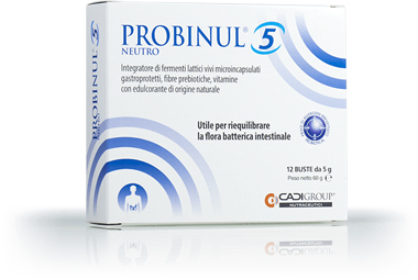 PROBINUL 5 NEUTRO 12 BUSTINE - Farmacianumberone.it