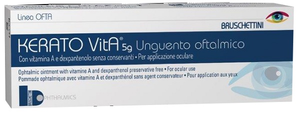 UNGUENTO OFTALMICO KERATO VITA 5 G - Farmacianumberone.it