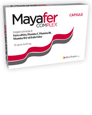MAYAFER COMPLEX 20 CAPSULE BLISTER 10 G - Farmacianumberone.it