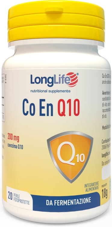 LONGLIFE COENQ10 200MG 20 PERLE - Farmacianumberone.it