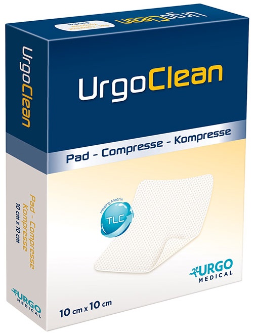 MEDICAZIONE TNT ASSORBENTE GELIFICANTE URGOCLEAN 10X10CM 10 PEZZI - Farmacianumberone.it