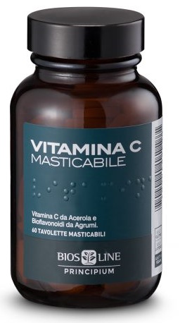 PRINCIPIUM VITAMINA C NATURALE 60 COMPRESSE MASTICABILI 72 G - Farmacianumberone.it