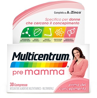 MULTICENTRUM PRE MAMMA 30 COMPRESSE - Farmacianumberone.it