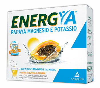 ENERGYA PAPAYA MAGNESIO POTASSIO 14 BUSTINE - Farmacianumberone.it