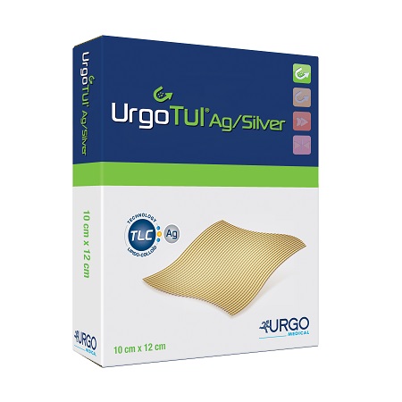 MEDICAZIONE STERILE URGOTUL AG/SILVER 10X12 CM 5 PEZZI - Farmacianumberone.it