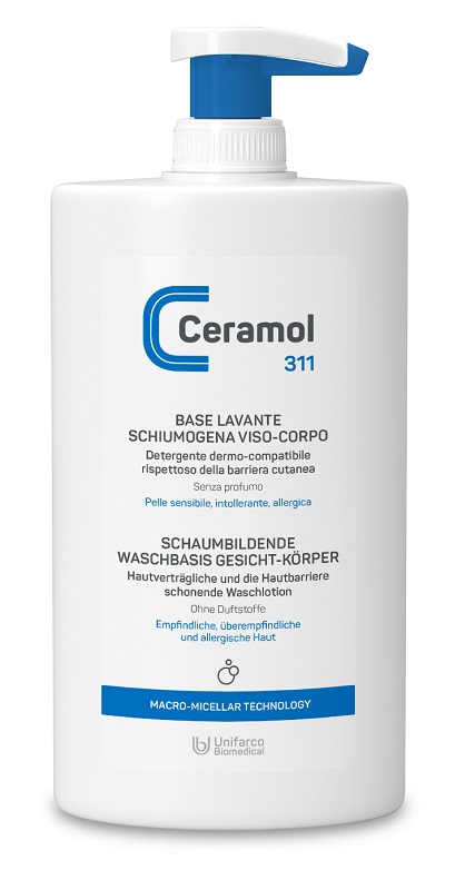 CERAMOL BASE LAVANTE SCHIUMOGENA 400 ML - Farmacianumberone.it