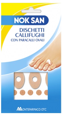 NOK SAN DISCHETTI CALLIFUGHI CON PARACALLI OVALI - Farmacianumberone.it
