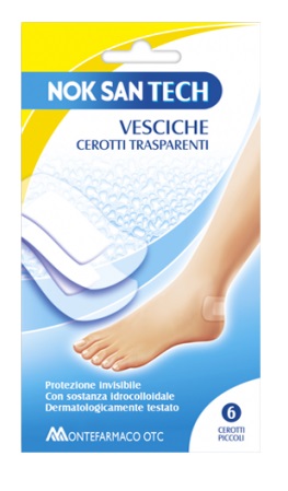 NOK SAN TECH CEROTTO VESCICALE PICCOLO 6 PEZZI - Farmacianumberone.it