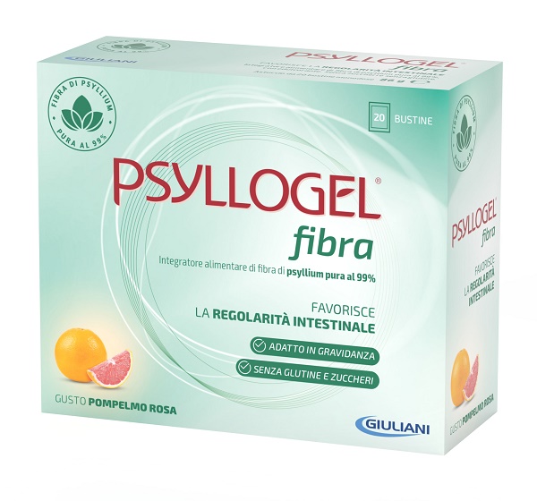 PSYLLOGEL FIBRA ARANCE ROSSE 20 BUSTINE - Farmacianumberone.it