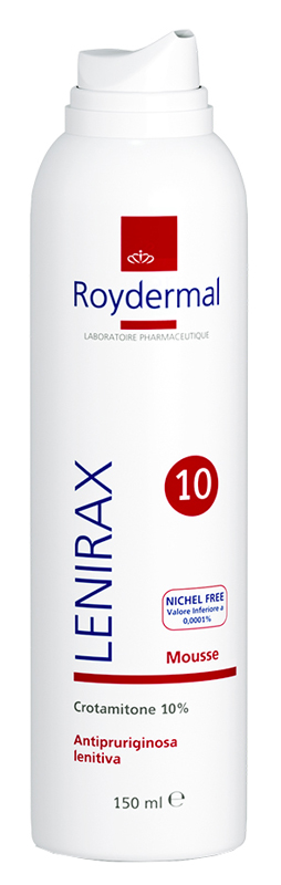 LENIRAX 10 MOUSSE DERMATOLOGICA CROTAMITONE 10% 150 ML - Farmacianumberone.it