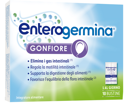 ENTEROGERMINA GONFIORE 10 BUSTINE BIPARTITE - Farmacianumberone.it