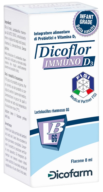 DICOFLOR IMMUNO D3 8 ML FLACONE - Farmacianumberone.it