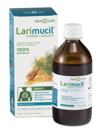 LARIMUCIL TOSSE TOSSE ADULTI SCIROPPO CE 0476V 230 G 175 ML - Farmacianumberone.it